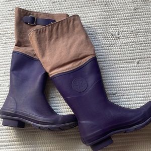 Vtg! CONVERSE Women's Chuck Taylor All-Star Fold Down Rain Boots 5